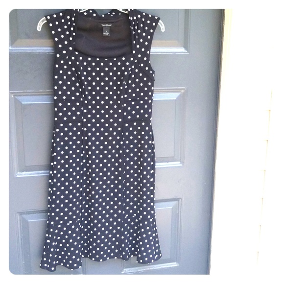 White House Black Market Dresses & Skirts - White House Black Market Polka Dot Tailored Dress
